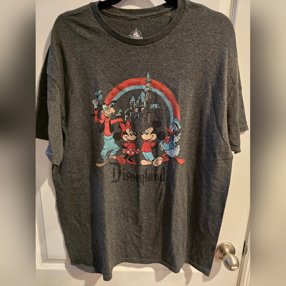 Disney Parks Mickey Mouse and Friends Rainbow Shirt XL Unisex Walt Disneyland